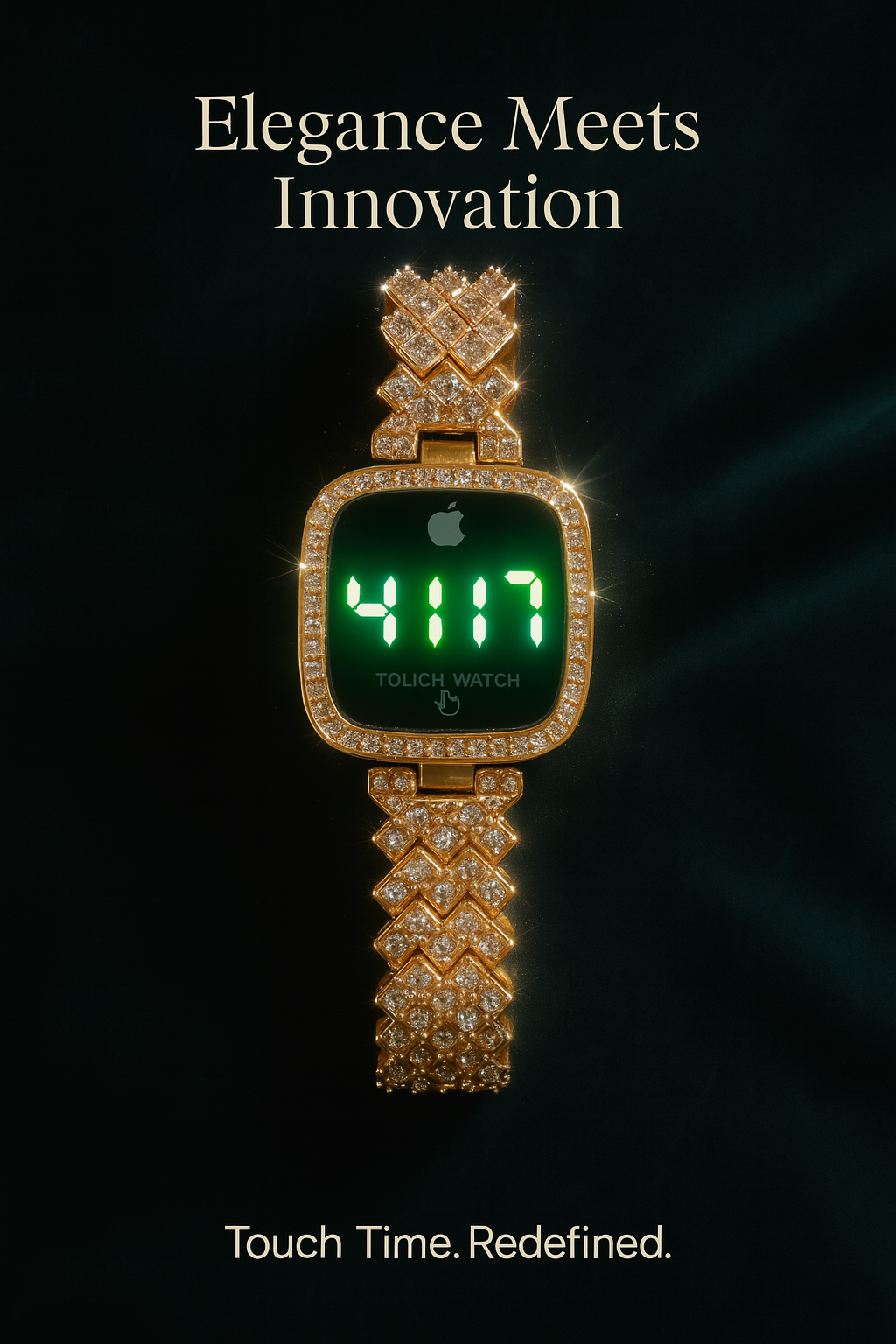 Waterproof  Digital Wristwatch