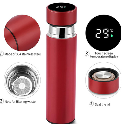 500ml Hot and Cool Temperature Display Water Bottle