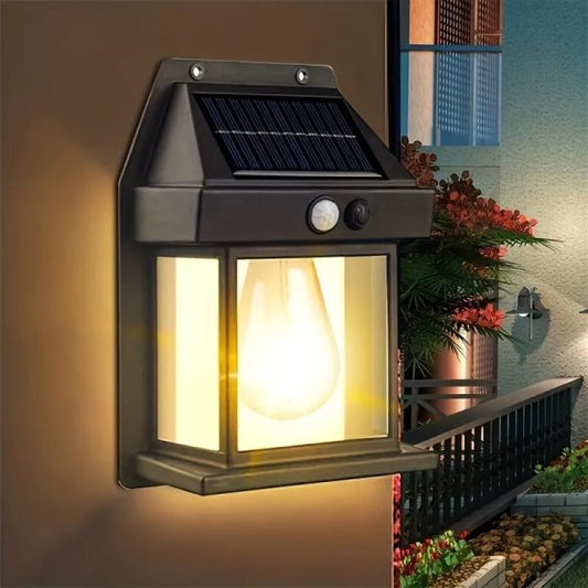 Solar Outdoor Waterproof  Wall Lamp