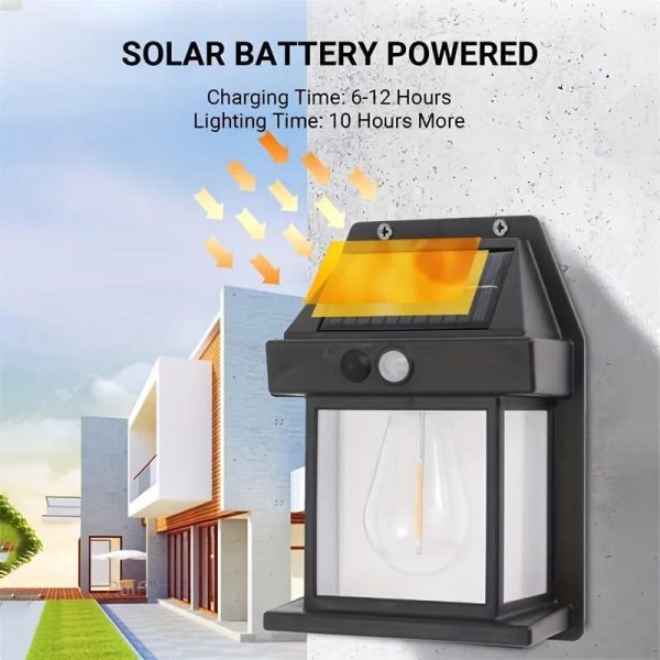 Solar Outdoor Waterproof  Wall Lamp